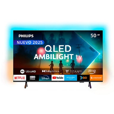 SMART TV PHILIPS QLED 4K UHD 50” AMBILIGHT 50PUD8250 - 2