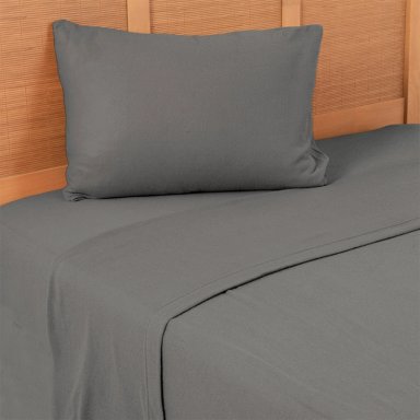 JUEGO DE SÁBANAS MASHINI POLAR LISA 1.5 PLAZAS GRIS - 3