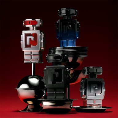PERFUME HOMBRE PACO RABANNE PHANTOM IN RED PARFUM ELIXIR RECARGABLE 150ML - 6