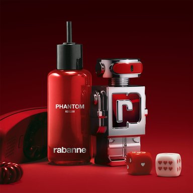 PERFUME HOMBRE PACO RABANNE PHANTOM IN RED PARFUM ELIXIR RECARGA 200ML - 6
