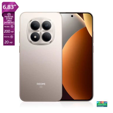 SMARTPHONE XIAOMI REDMI NOTE 15 PRO 5G 256GB 8GB 200MP 6.8” - 2