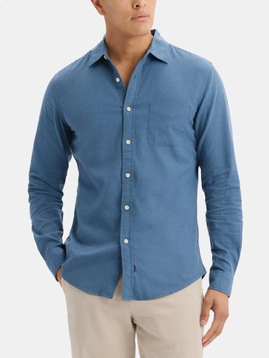 CAMISA MANGA LARGA SLIM FIT HOMBRE DOCKERS  - 1