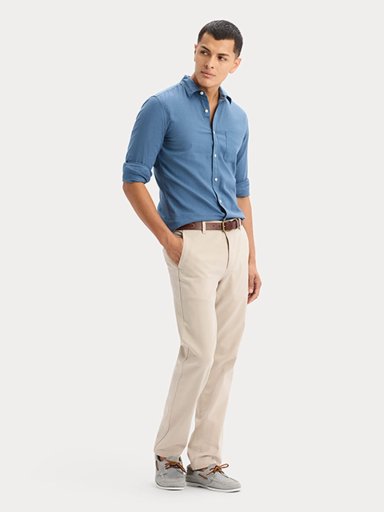 CAMISA MANGA LARGA SLIM FIT HOMBRE DOCKERS  - 4