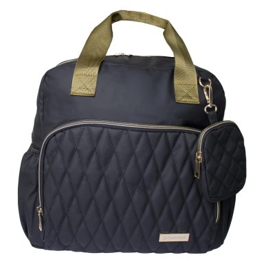 BOLSO PAÑALERA BEBESIT NEGRO NEGRO/DORADO - 2