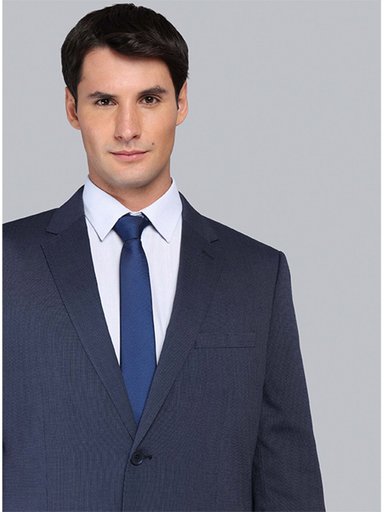 TRAJE HOMBRE VAN HEUSEN MANGA LARGFA TEXTURADO - 2