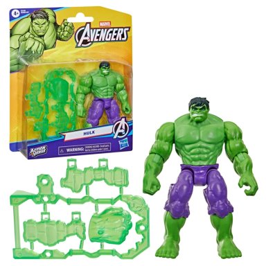 FIGURA DE ACCIÓN MARVEL AVENGERS ACTION VERSE HULK - 2