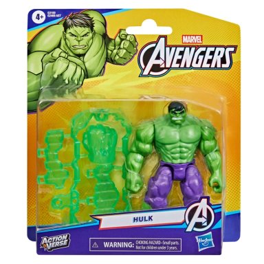 FIGURA DE ACCIÓN MARVEL AVENGERS ACTION VERSE HULK - 4