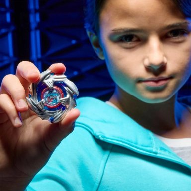 TROMPO BEYBLADE X SET PREMIUM DE LANZADOR CON CUERDA Y TOP COBALT DRAGOON 2-60C - 12