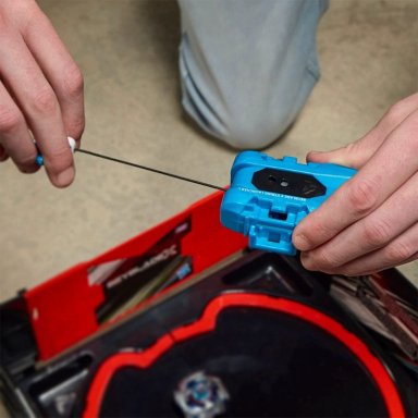 TROMPO BEYBLADE X SET PREMIUM DE LANZADOR CON CUERDA Y TOP COBALT DRAGOON 2-60C - 7