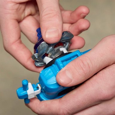 TROMPO BEYBLADE X SET PREMIUM DE LANZADOR CON CUERDA Y TOP COBALT DRAGOON 2-60C - 8