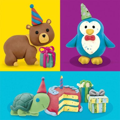 MASAS Y PLASTILINAS PLAY DOH 20 LATAS PARA CREAR Y CELEBRAR - 6