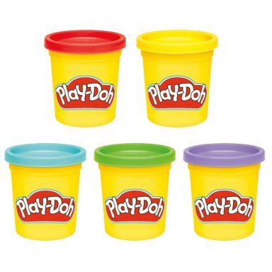 MASAS Y PLASTILINAS PLAY-DOH PACK DE 5 VUELTA A CLASES - 1