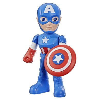 FIGURA DE ACCIÓN SPIDEY AND HIS AMAZING FRIENDS CAPITÁN AMÉRICA STEVE ROGERS - 2