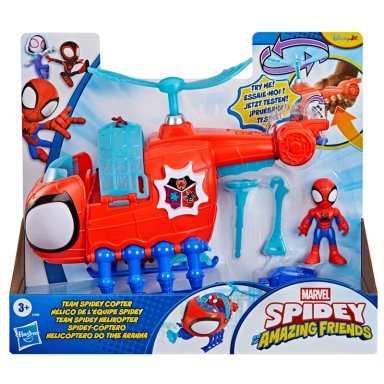 SET SPIDEY AND HIS AMAZING FRIENDS SPIDEY-CÓPTERO - 4