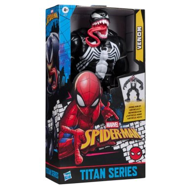 FIGURA DE ACCIÓN SPIDER-MAN TITAN SERIES DELUXE VENOM - 4