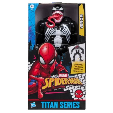 FIGURA DE ACCIÓN SPIDER-MAN TITAN SERIES DELUXE VENOM - 5