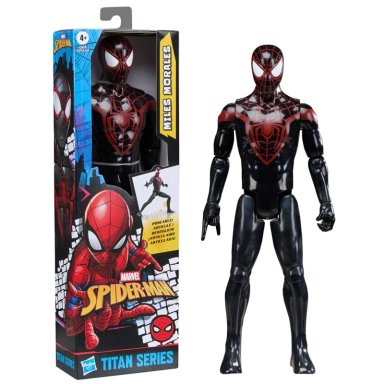 FIGURA DE ACCIÓN SPIDER-MAN TITAN SERIES MILES MORALES - 1
