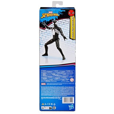 FIGURA DE ACCIÓN SPIDER-MAN TITAN SERIES SPIDER-MAN CON TRAJE NEGRO - 3