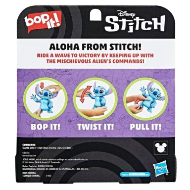 JUEGO DE MESA HASBRO GAMES BOP IT! EDICIÓN DISNEY STITCH - 10