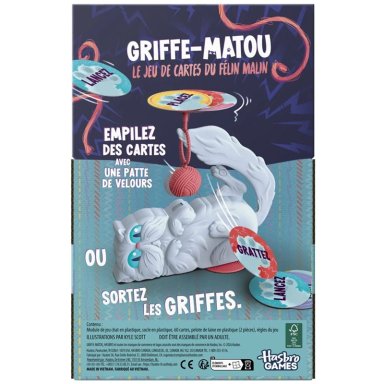 JUEGO DE MESA HASBRO GAMES THROWING PAWS - 5