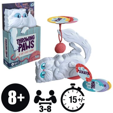 JUEGO DE MESA HASBRO GAMES THROWING PAWS - 6