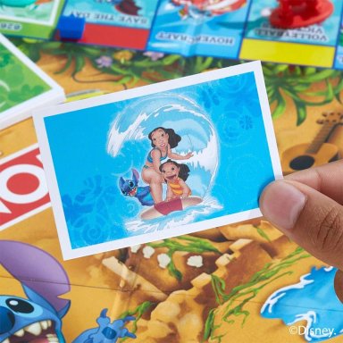 JUEGO DE MESA HASBRO GAMING MONOPOLY EDICIÓN DISNEY STITCH - 9