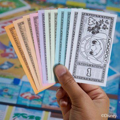 JUEGO DE MESA HASBRO GAMING MONOPOLY EDICIÓN DISNEY STITCH - 10