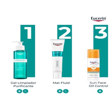 FLUIDO FACIAL EUCERIN DEMOPURE CLINICAL MATIFICAMENTE POMO 40ML - 10