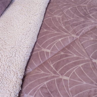 CUBRECAMA DORAL OUTBOSS SHERPA 1.5 PLAZAS ROSA - 3