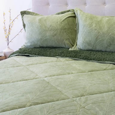 CUBRECAMA DORAL OUTBOSS SHERPA KING VERDE - 1