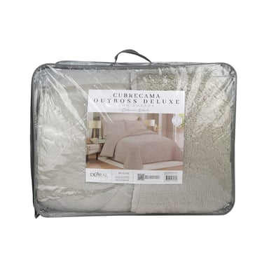 CUBRECAMA DORAL OUTBOSS SHERPA SÚPER KING BEIGE - 4