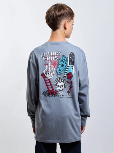 POLERA MANGA LARGA NIÑO MAUI AND SONS - 3