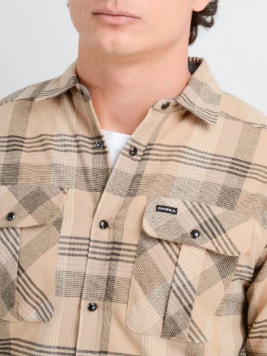 CAMISA HOMBRE O'NEILL ALGODÓN MANGA LARGA - 5