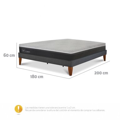 CAMA EUROPEA CIC HYBRID INFINITY KING GRIS - 3