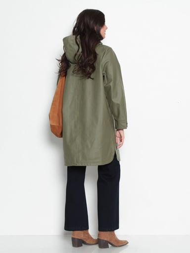 CHAQUETA MUJER WADOS IMPERMEABLE CAPUCHA Y BOLSILLOS - 3