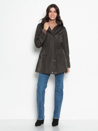 CHAQUETA MUJER WADOS IMPERMEABLE CAPUCHA NO DESMONTABLE - 1