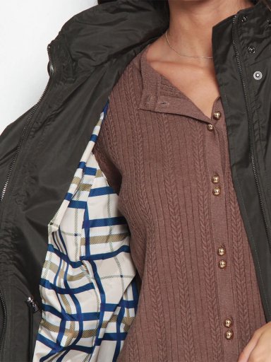 CHAQUETA MUJER WADOS IMPERMEABLE CAPUCHA NO DESMONTABLE - 5