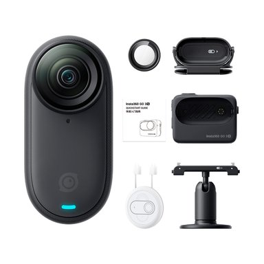 CÁMARA INSTA360 GO 3S STANDARD EDITION MIDNIGHT BLACK 128GB - 6