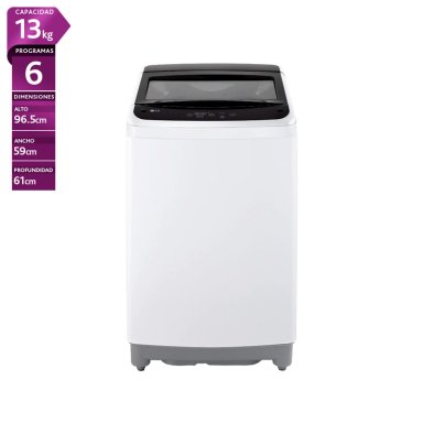LAVADORA CARGA SUPERIOR LG WT13WVTB 13KG BLANCO - 1