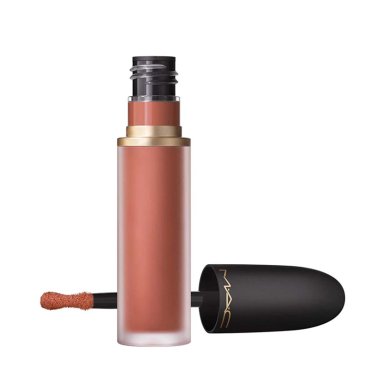 LABIAL LÍQUIDO MAC POWDER KISS LIP & CHEEK MOUSE WARM HUG 5ML - 1