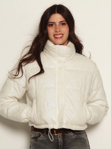 PARKA MUJER WADOS MANGA LARGA BROCHE Y CIERRE - 2