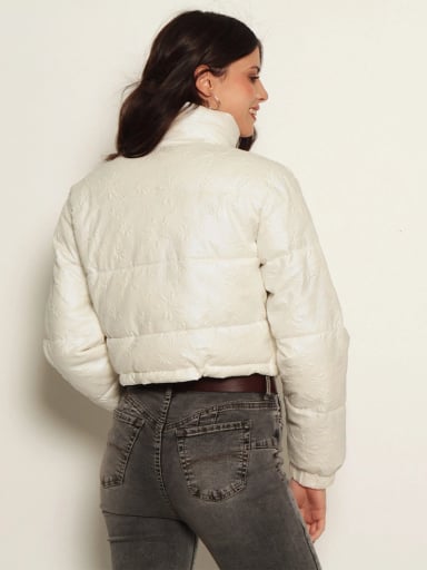PARKA MUJER WADOS MANGA LARGA BROCHE Y CIERRE - 4