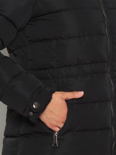 PARKA MUJER WADOS MANGA LARGA CAPUCHA Y CIERRE - 7