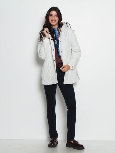 PARKA MUJER WADOS MANGA LARGA QUILT CAPUCHA - 1