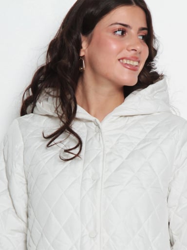 PARKA MUJER WADOS MANGA LARGA QUILT CAPUCHA - 5