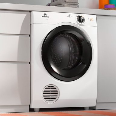 SECADORA DE ROPA POR VENTILACIÓN MADEMSA 7DBZG PRO 7KG BLANCO - 6
