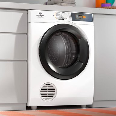 SECADORA DE ROPA POR VENTILACIÓN MADEMSA 9DBZG PRO 9KG BLANCO - 6