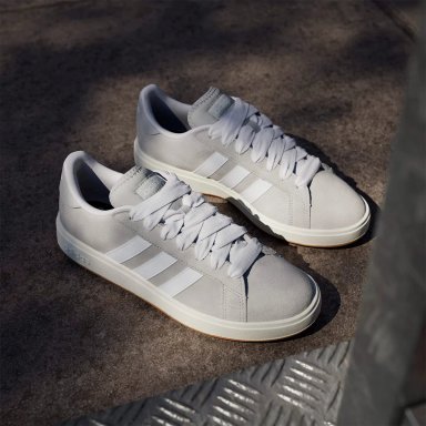 ZAPATILLAS HOMBRE ADIDAS URBANA GRIS GRAND COURT BASE - 5