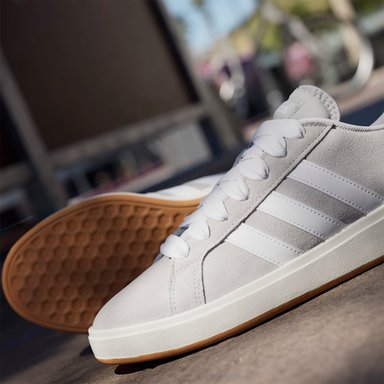ZAPATILLAS HOMBRE ADIDAS URBANA GRIS GRAND COURT BASE - 7