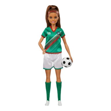 MUÑECA BARBIE PROFESIONES FUTBOLISTA  - 1